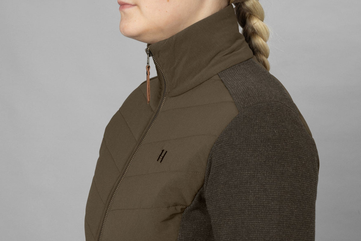 Sandhem Pro Isolerad cardigan dam Willow green - Härkila