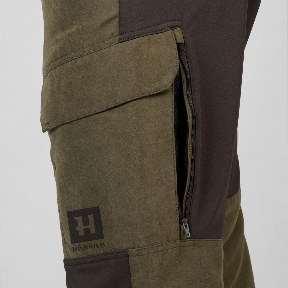 Scandinavian byxor Willow green/Deep brown - Härkila