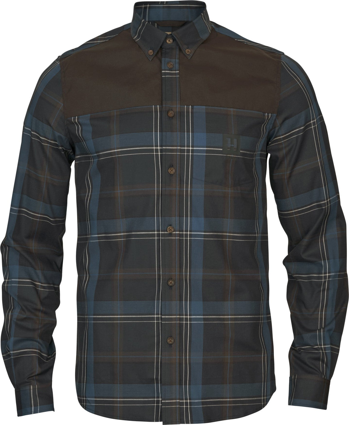 Produkt Titel: Anker Långärmad skjorta Dark navy - Härkila