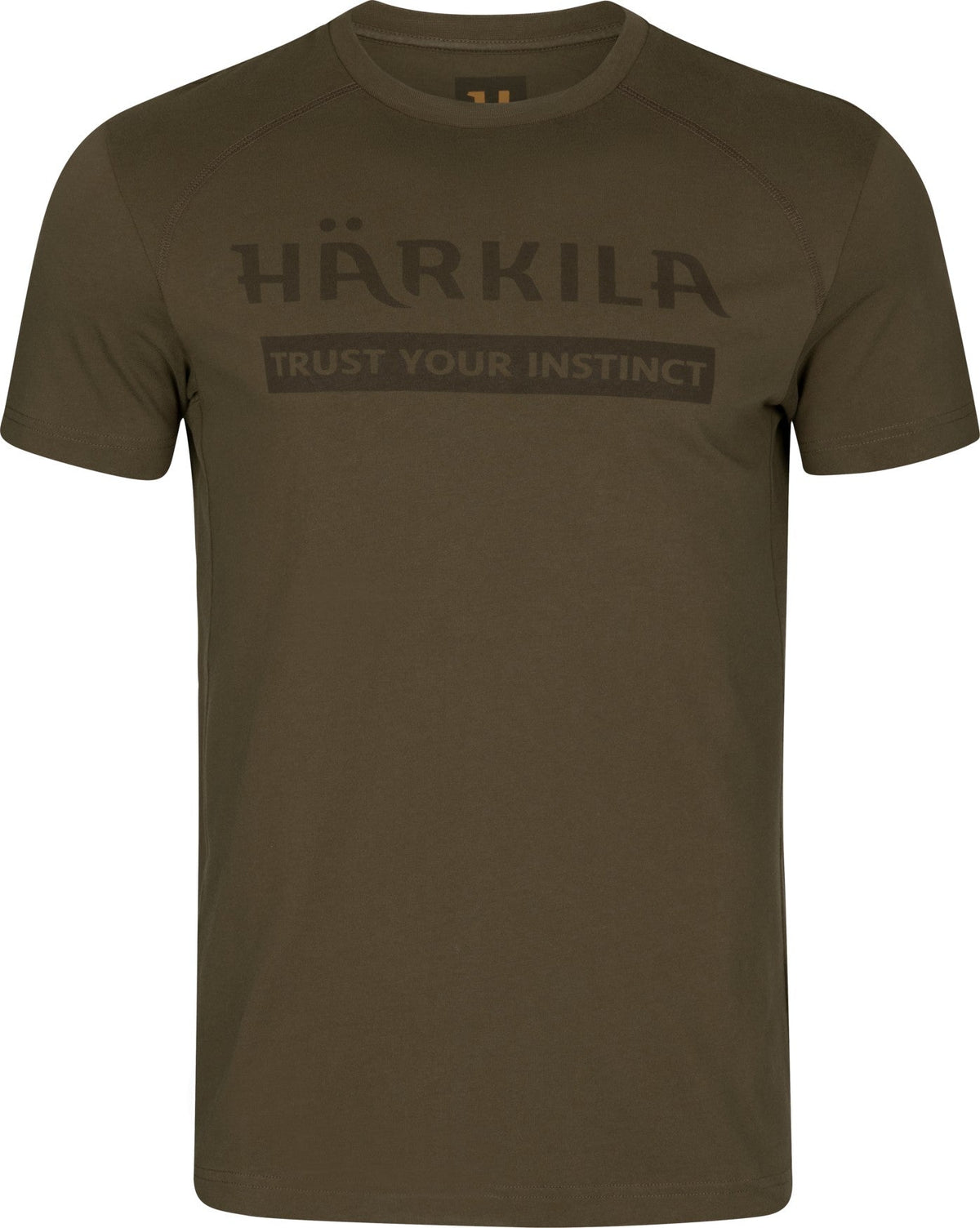 Logo kortärmad T-shirt Willow green - Härkila