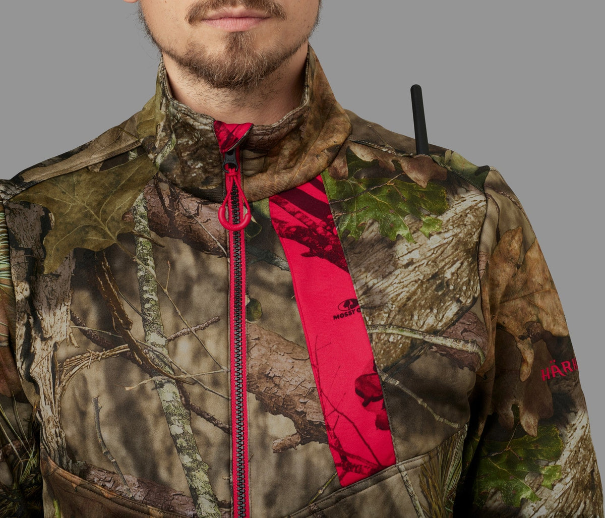 Moose Hunter 2.0 fleecejacka MossyOak®Break-Up Country®/MossyOak®Red - Härkila