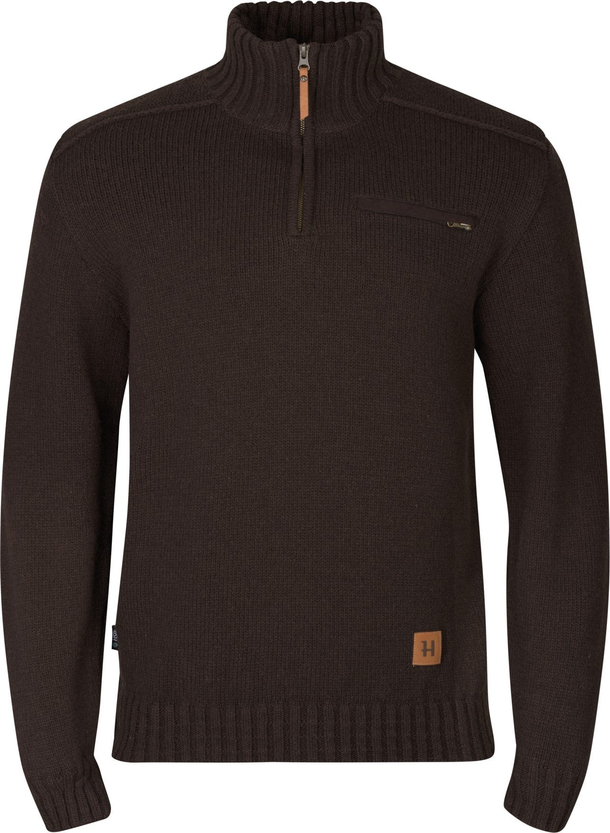 Annaboda 2.0 HSP stickad tröja - Demitasse brown - Härkila