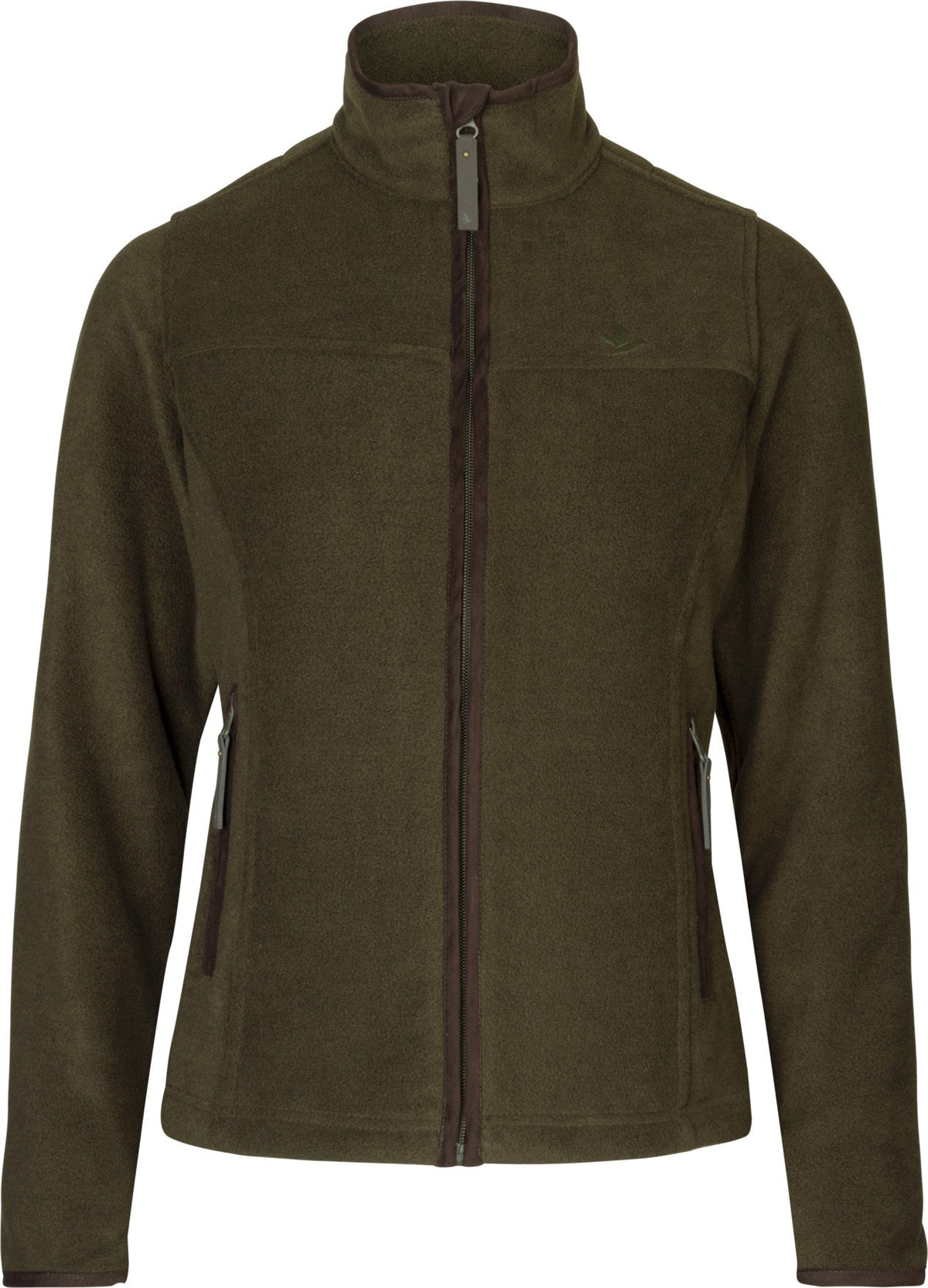 Woodcock Ivy Fleecejacka Pine green melange - Seeland