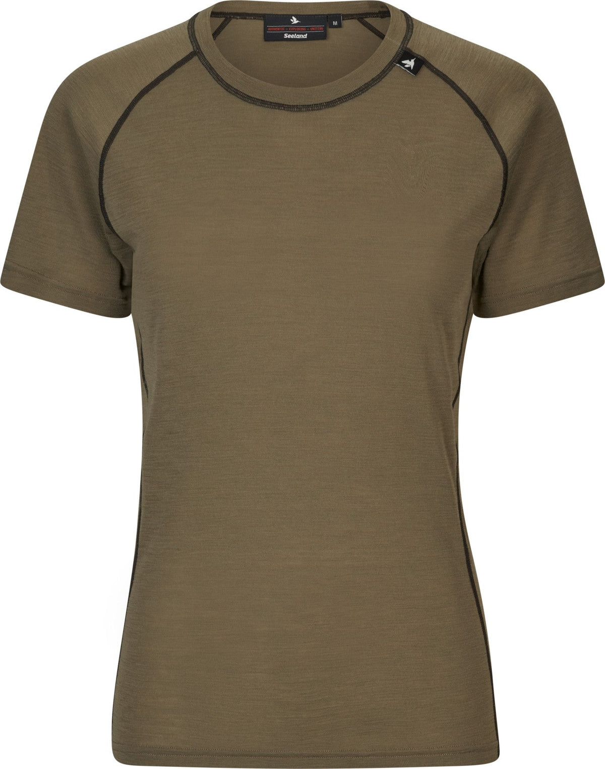 Apex Aia Merino T-tröja Covert Green - Seeland