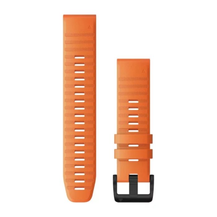20 mm remme (Instinct® E – 40 mm), Ember Orange silikone 3