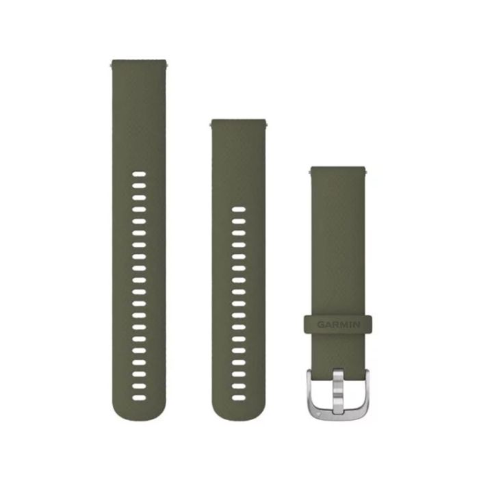 Quick release-remme, French Grey, Soft Gold hardware 3