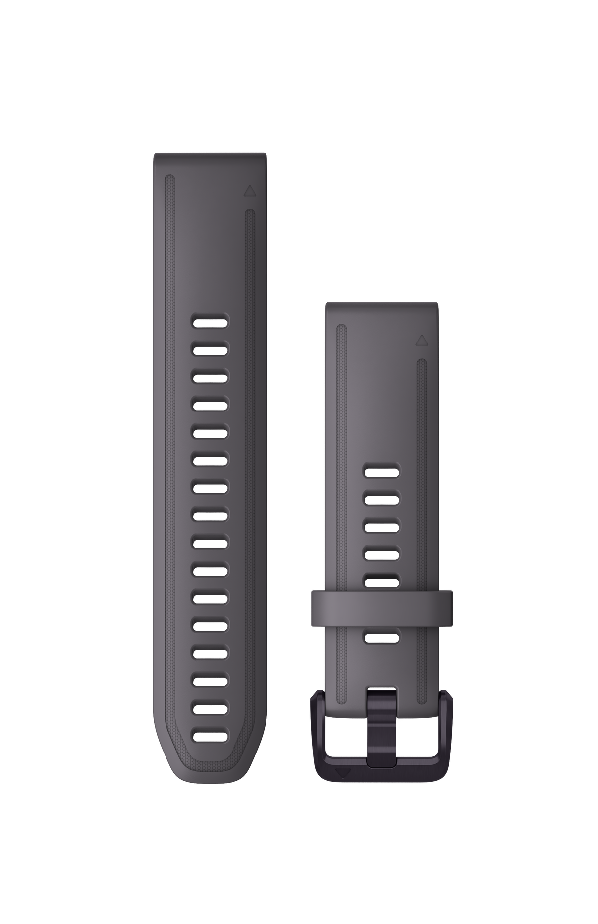 QuickFit® 20 urremme, Shale Grey silikone, Amethyst hardware 1