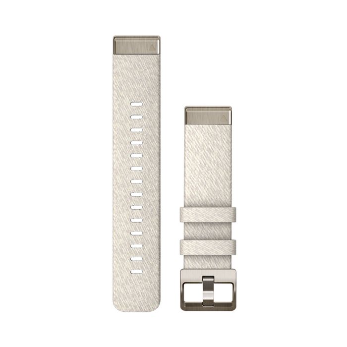 QuickFit® 20 urremme, Crememeleret nylon, Cream Gold hardware 3
