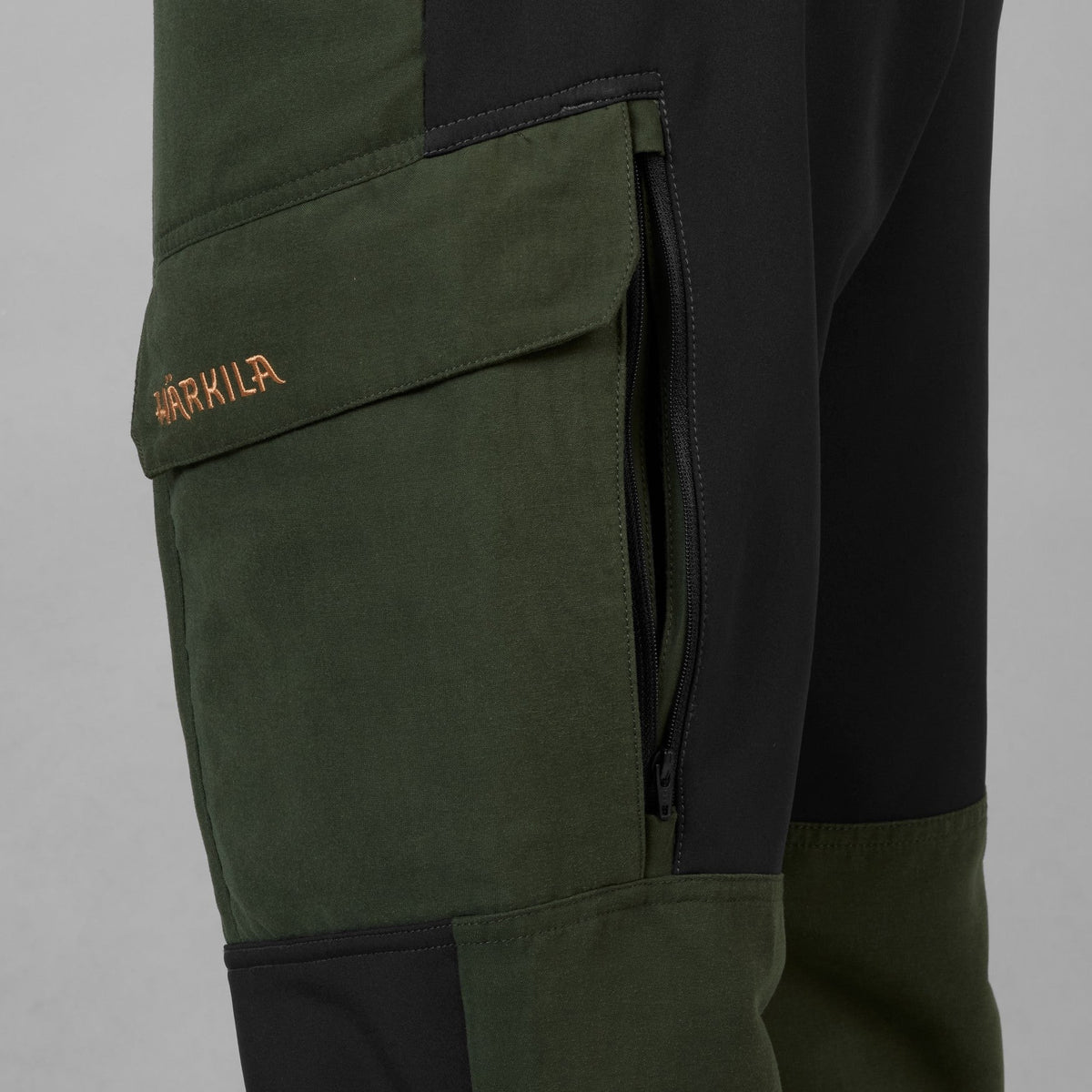 Scandinavian byxor - Duffel green/Svart - Härkila