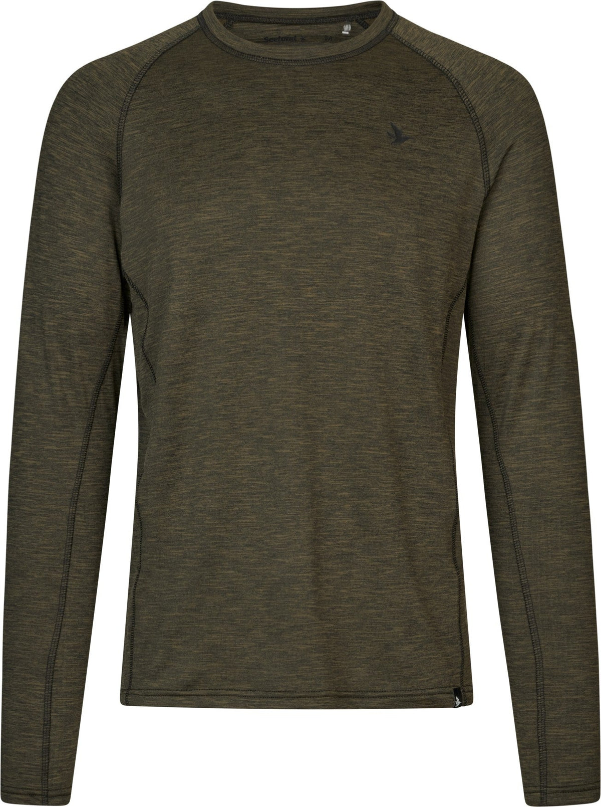 Peak T-tröja Pine green melange - Seeland