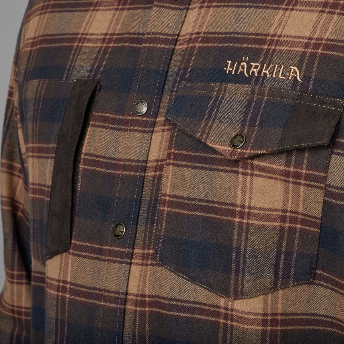 Aivak L/S Skjorta - Burgundy - Härkila