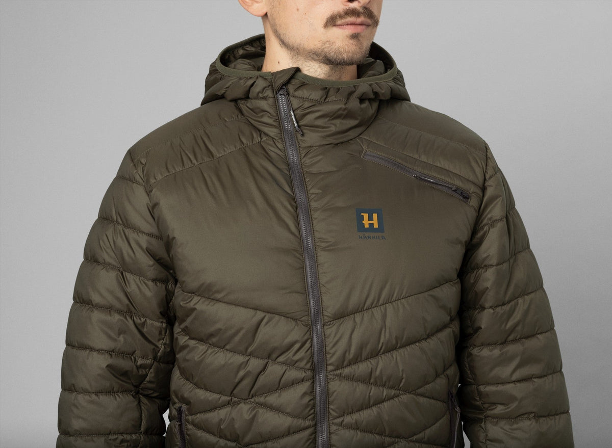 Logmar Insulated Packble huvjacka Willow green - Härkila