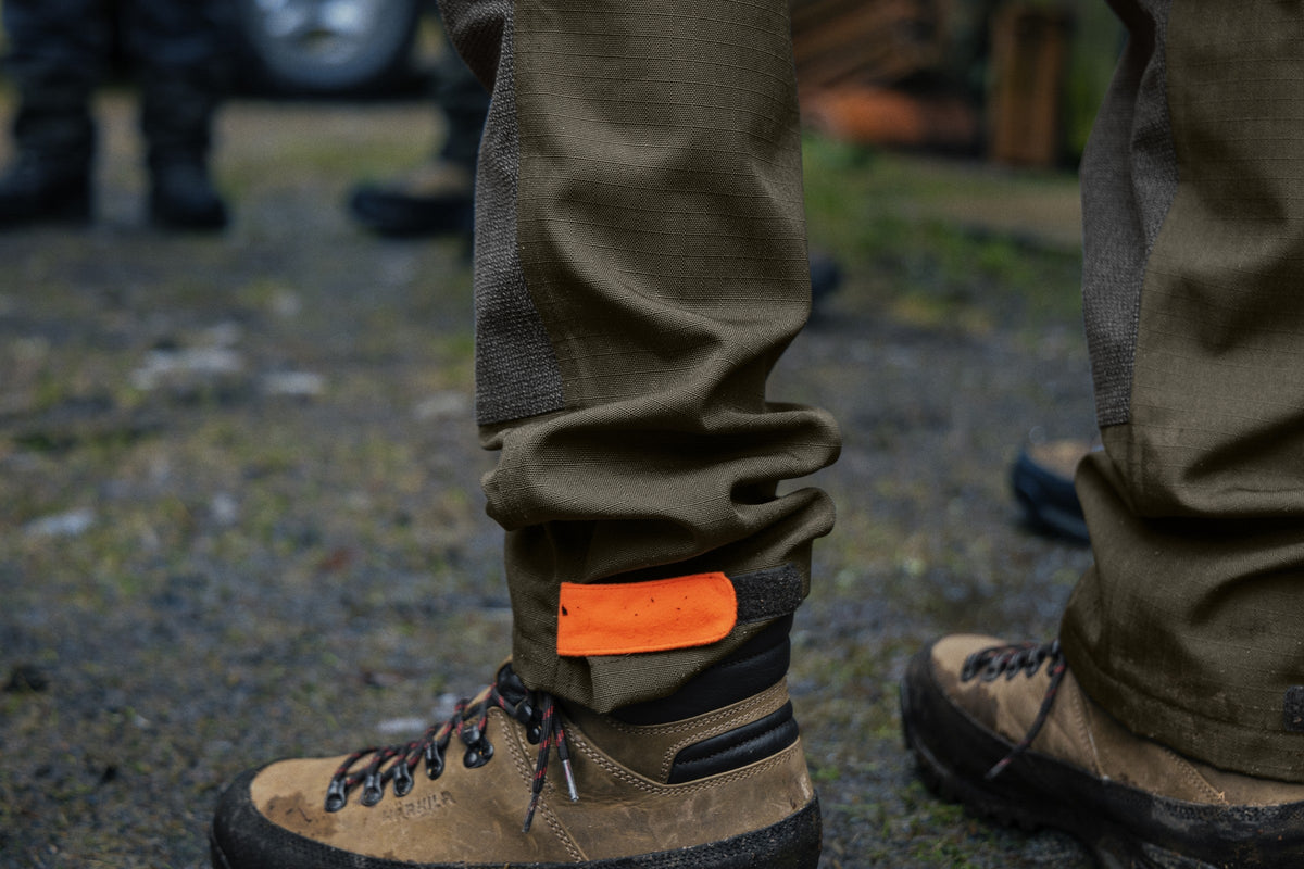 Venture byxor Pine green/Hi-Vis orange - Seeland