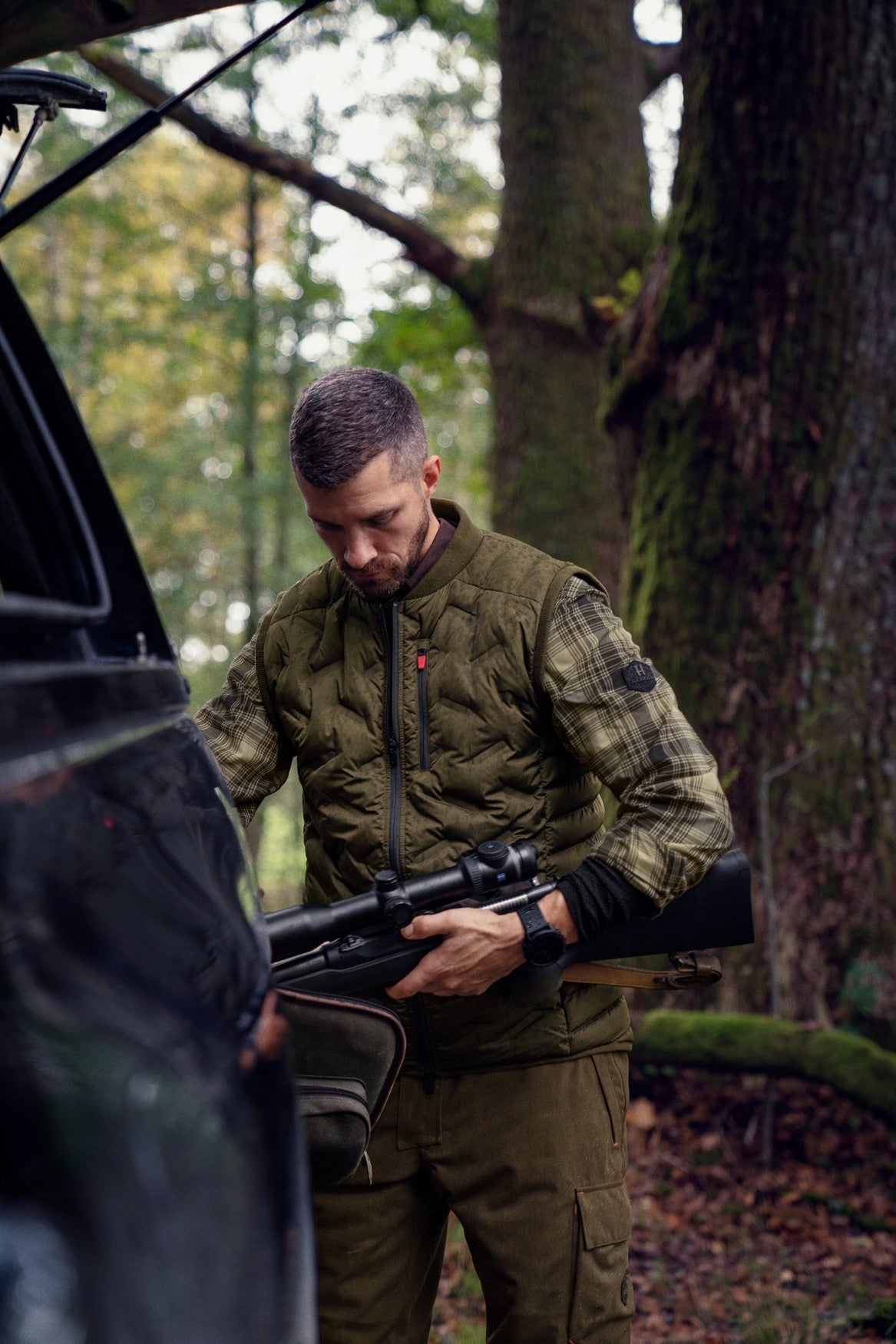 Driven Hunt Insulated väst Willow green - Härkila
