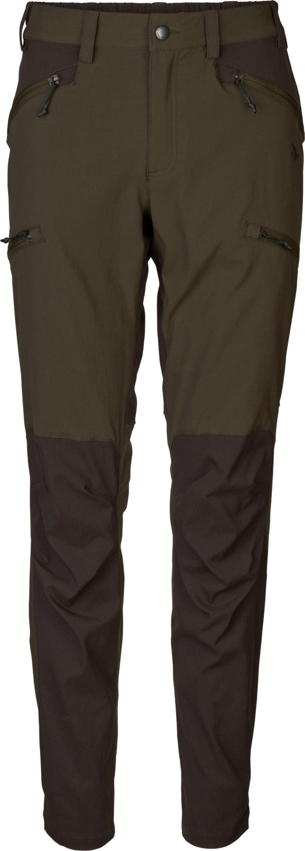 Larch Stretch-byxor för kvinnor Pine Green / Chocolate Torte - Seeland