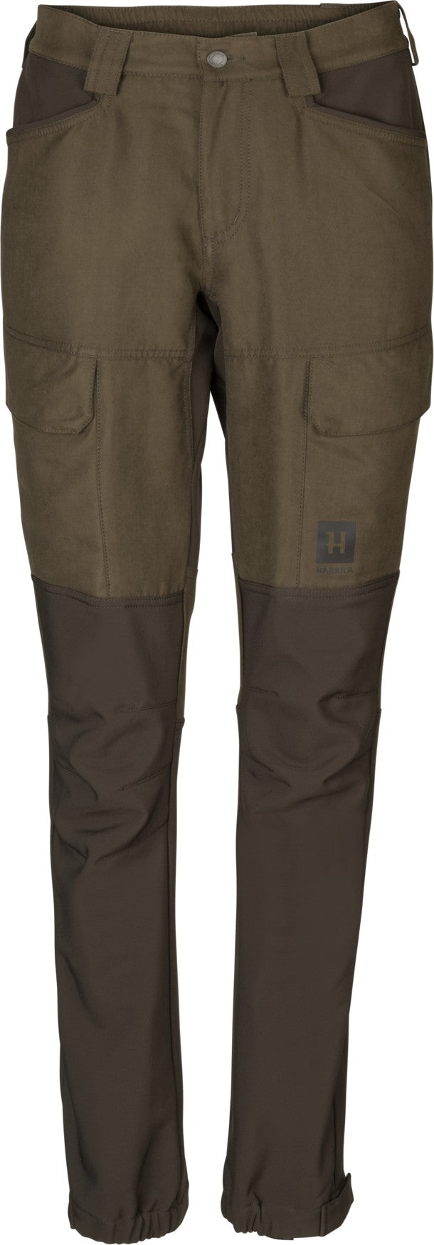 Scandinavian Lady byxor Willow green/Deep brown - Härkila