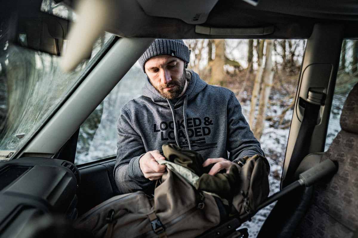 Loaded Huvtröja Grå Melange - Seeland