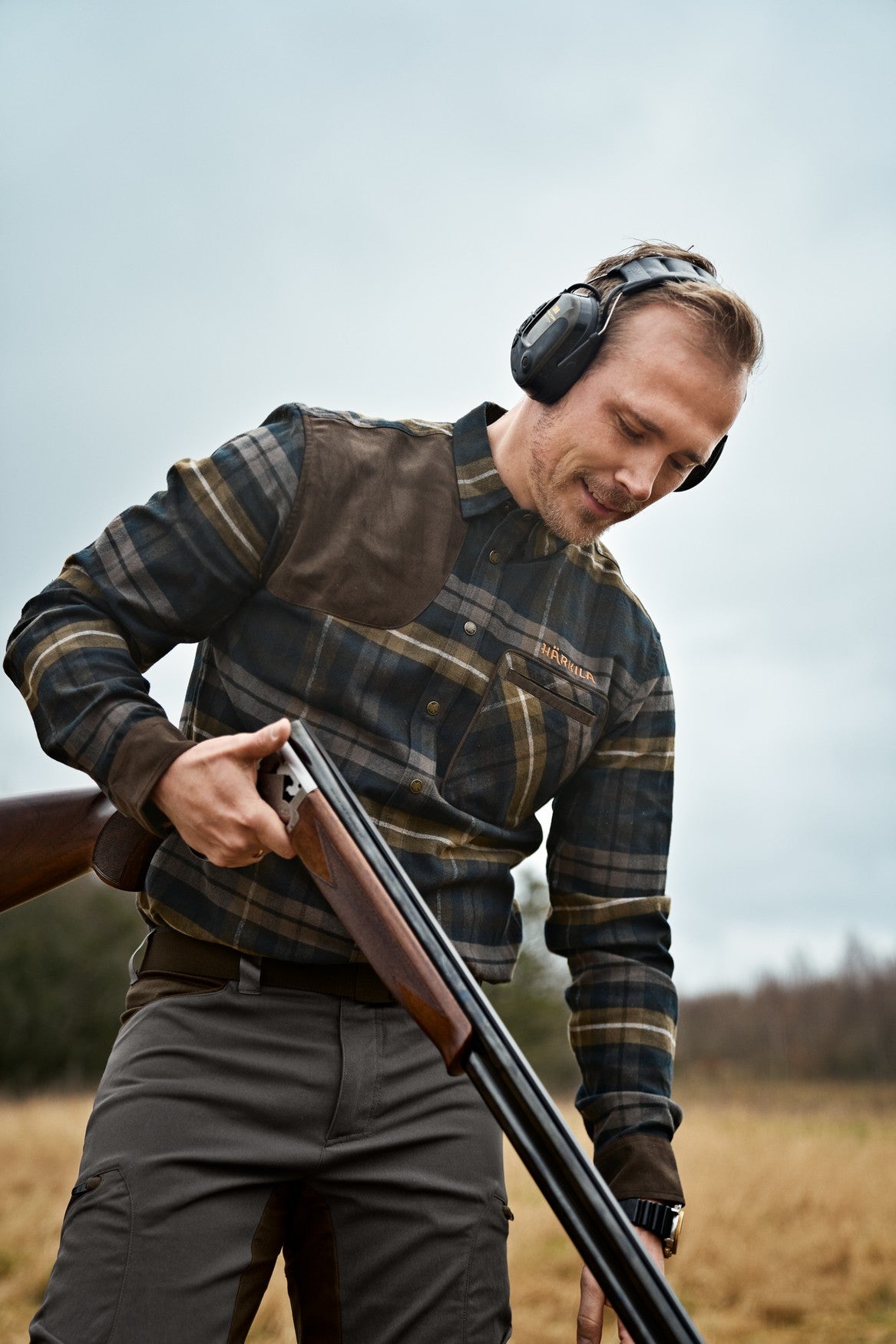Jarne Shooting skjorta Dark olive - Härkila
