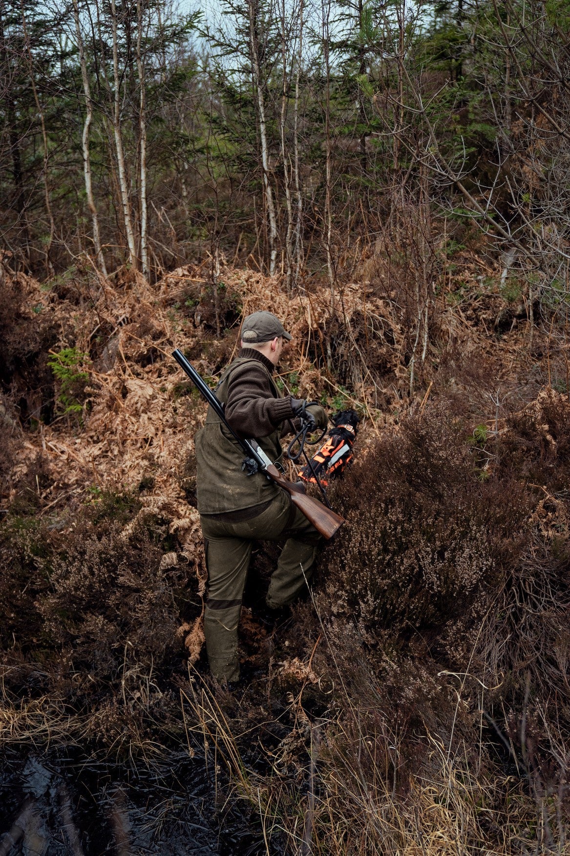 Pro Hunter läderväst Willow green - Härkila