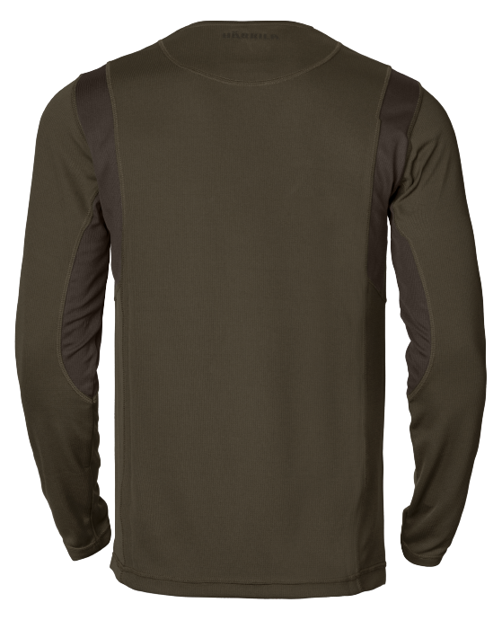 Forest Hunter långärmad T-shirt Hunting green/Shadow brown - Härkila