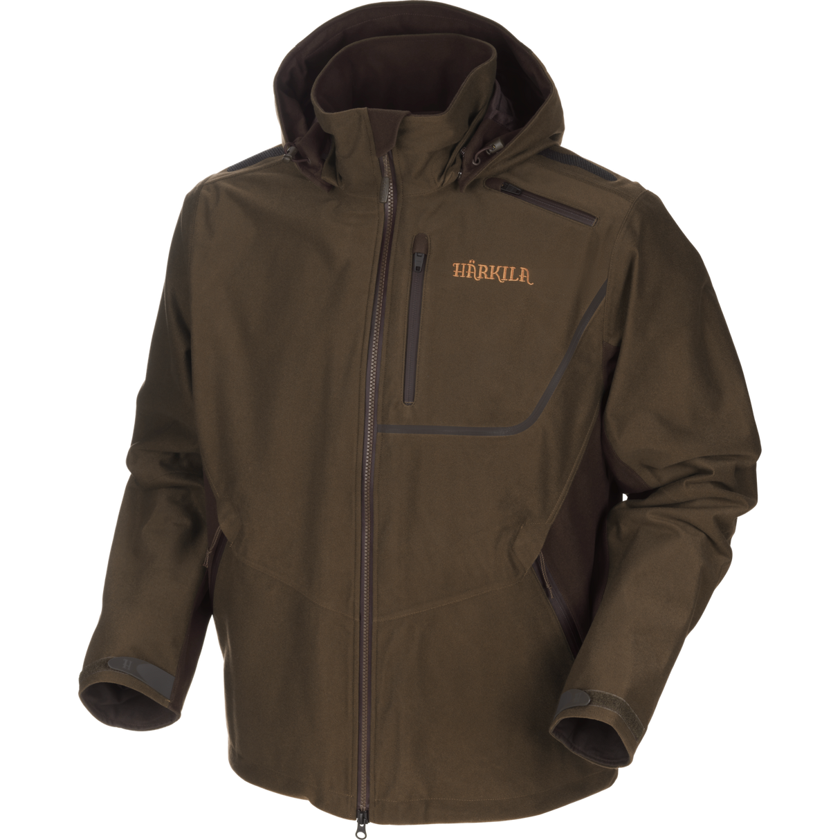 Mountain Hunter jacka Hunting green/Shadow brown - Härkila
