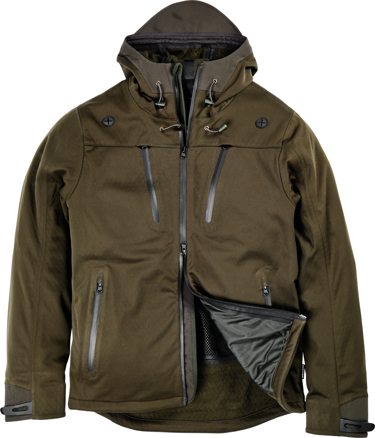 Hawker Shell jacka Pine green - Seeland