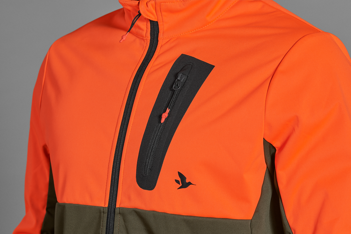 Force Advanced softshelljacka Hi-vis orange - Seeland