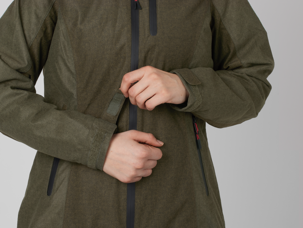 Avail Kvinnjacka Pine green melange - Seeland