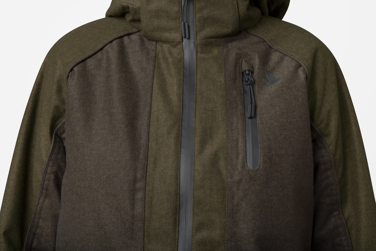 Avail Aya Isolerad jacka Pine green/Demitasse brown - Seeland