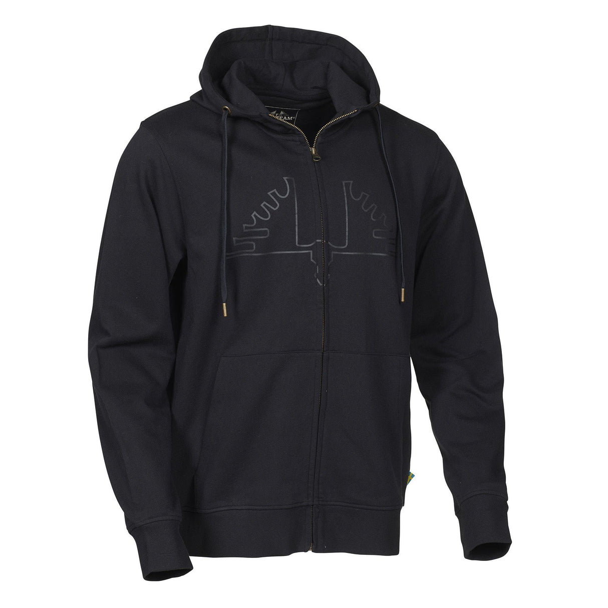 Ultra Zip Hoodie - Tröja Svart – Swedteam