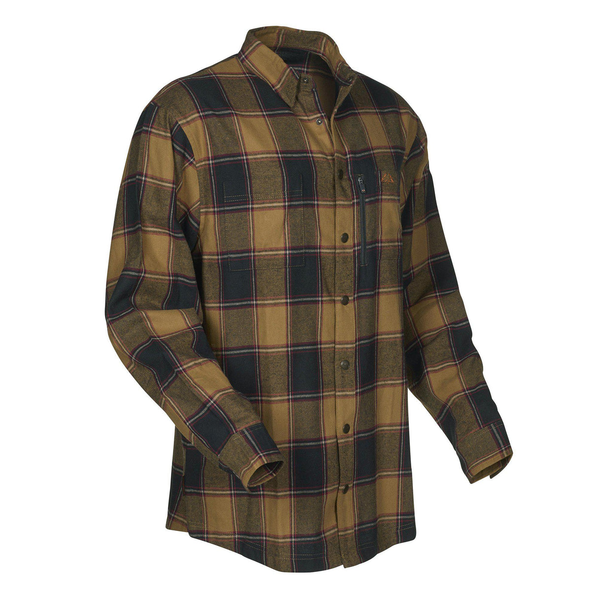 Crest Cotton - Skjorta Dark Sand – Swedteam
