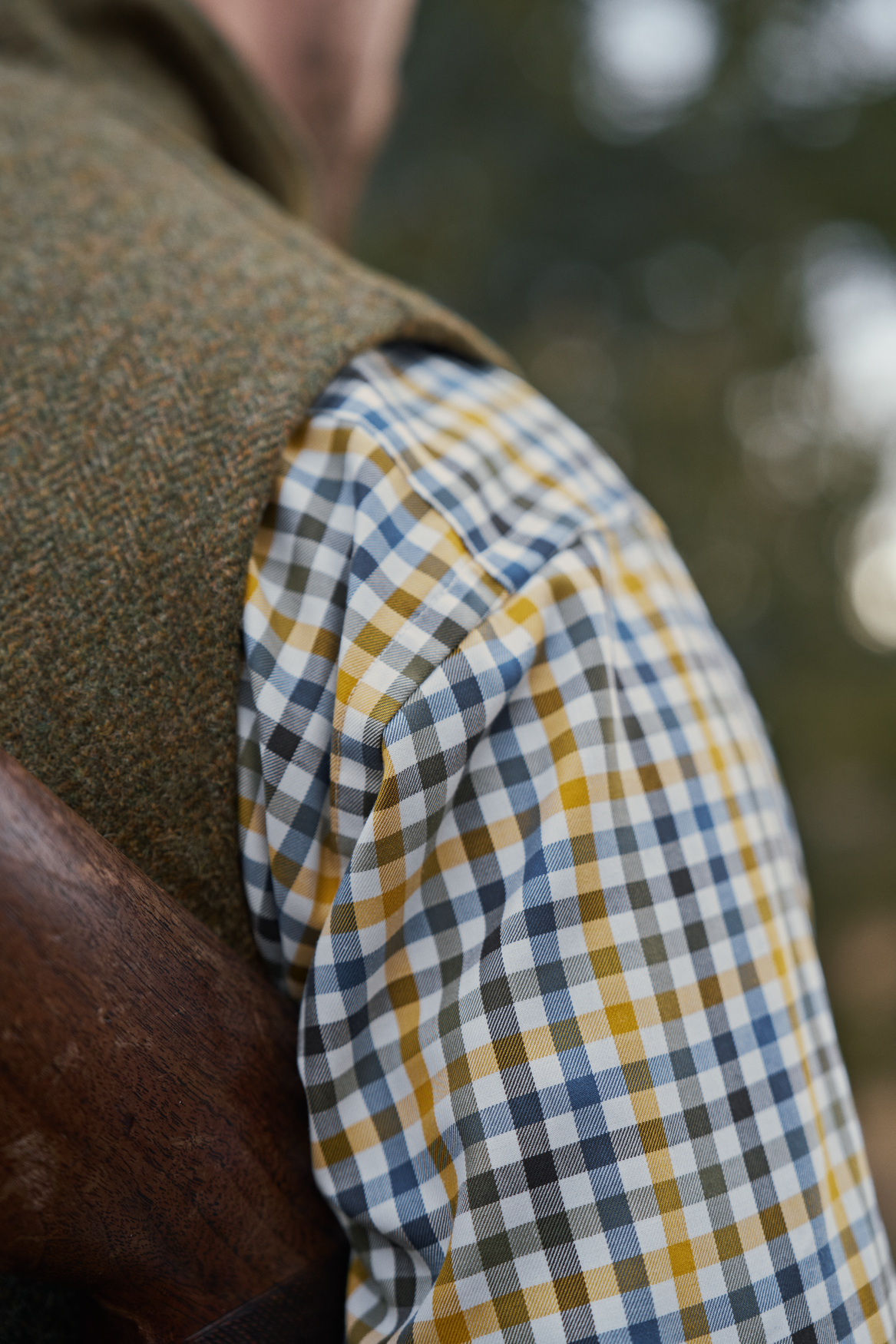 Väst Forest green/Herringbone - Härkila
