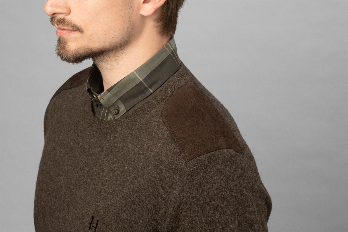 Svensk produkt titel: Arran Tröja Slate brown - Härkila