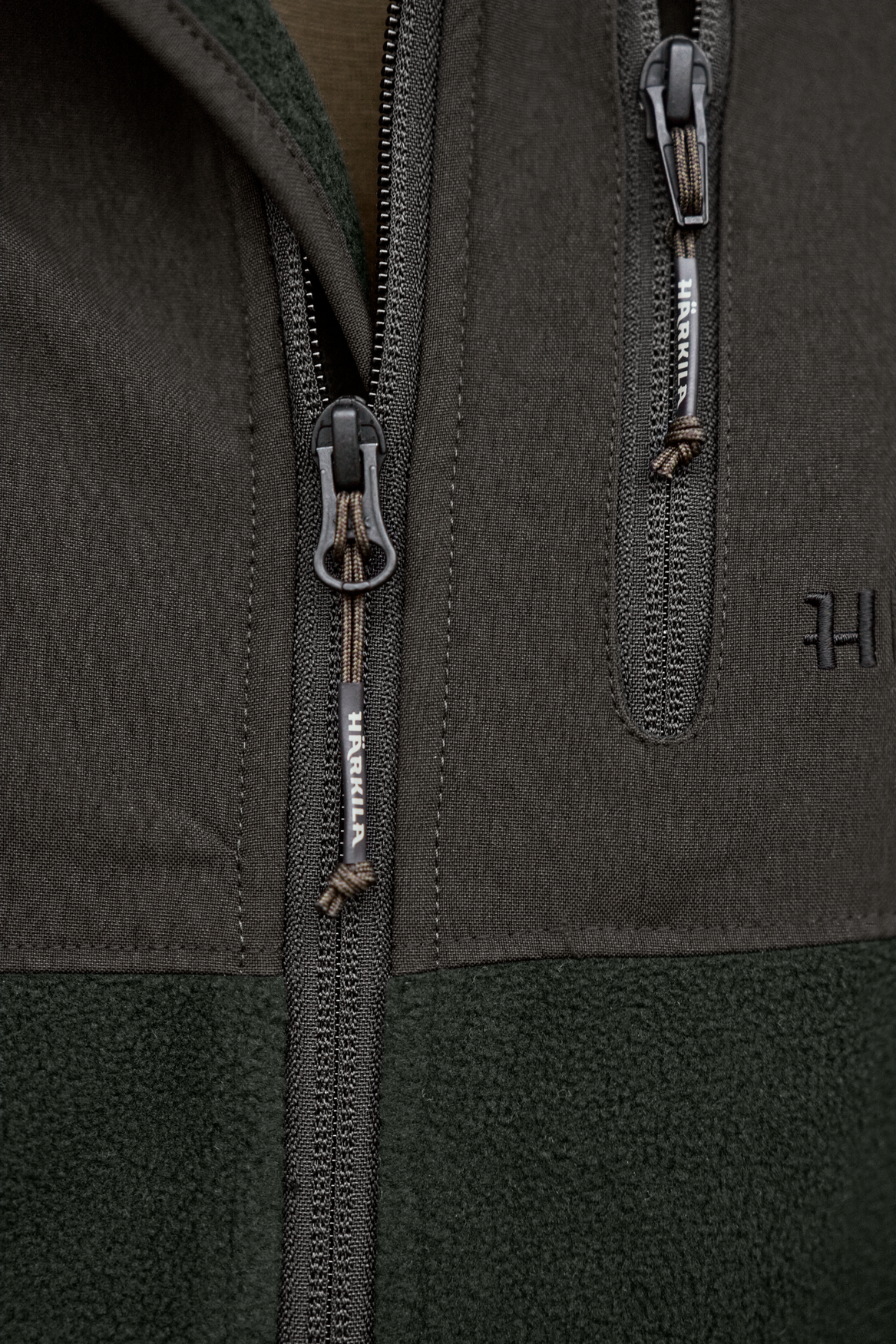 Fjäll Fleecejacka Jet set/Meteorite – Härkila
