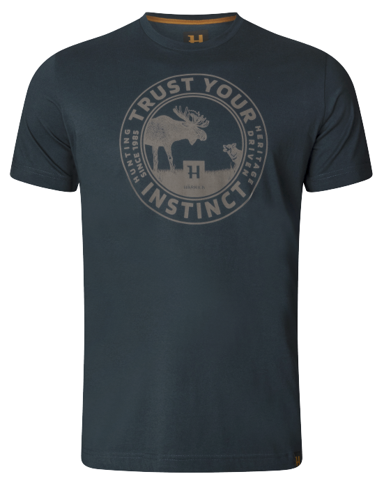 Moose T-shirt Dark navy - Härkila