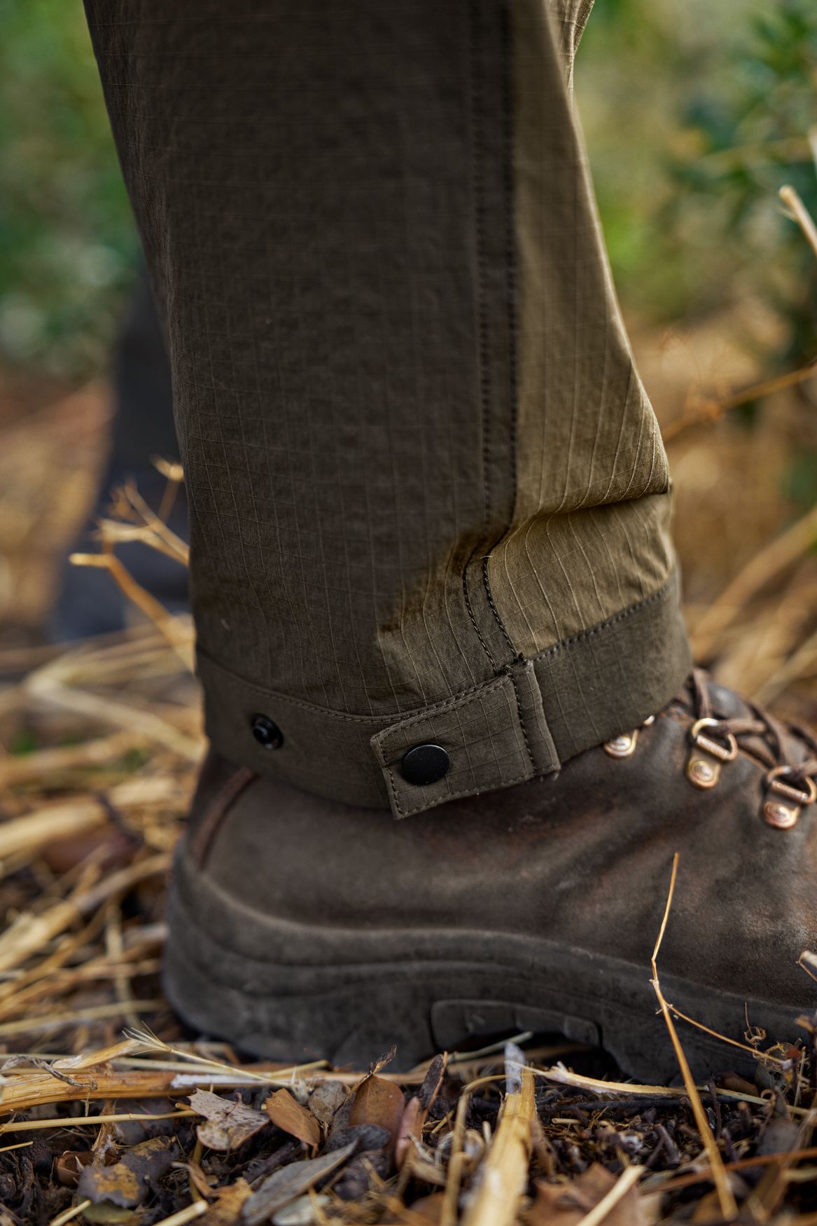 Logmar Lättviktiga Zip-off Byxor Dark olive/Willow green - Härkila
