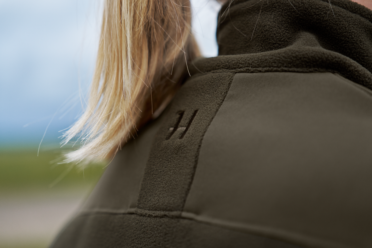 Fjell Fleecejacka för kvinnor Hunting Green/Willow Green - Härkila