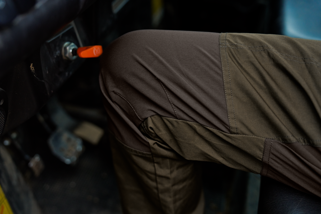 Fjäll Byxor Willow green/Shadow brown - Härkila