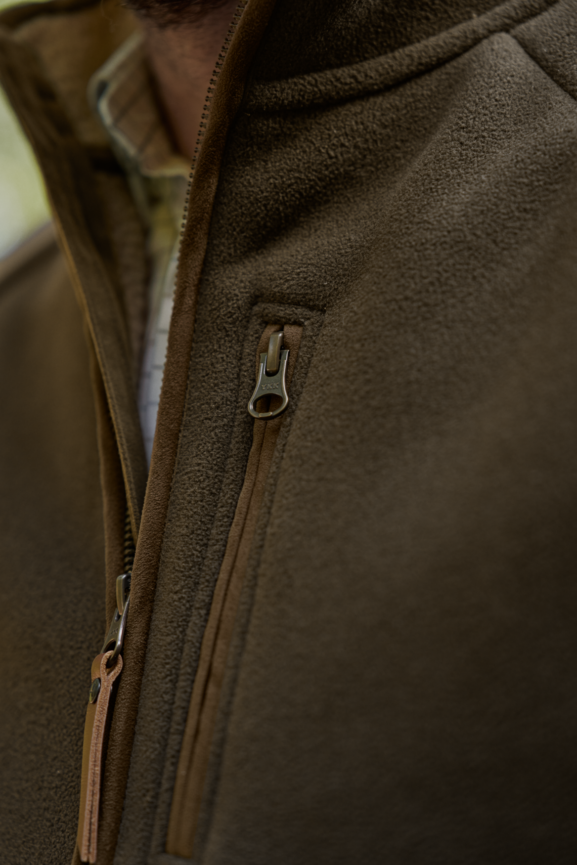 Sherpa fleeceväst Willow green - Sandhem – Härkila