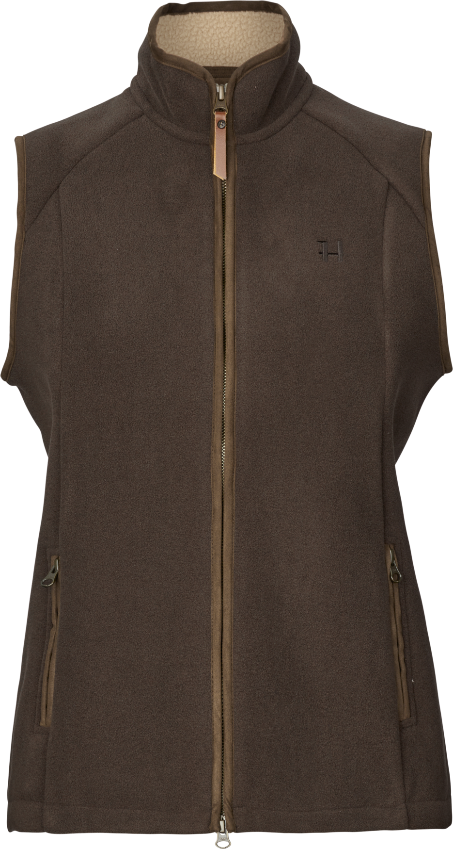 Sherpa fleeceväst dam - Demitasse brown - Sandhem – Härkila