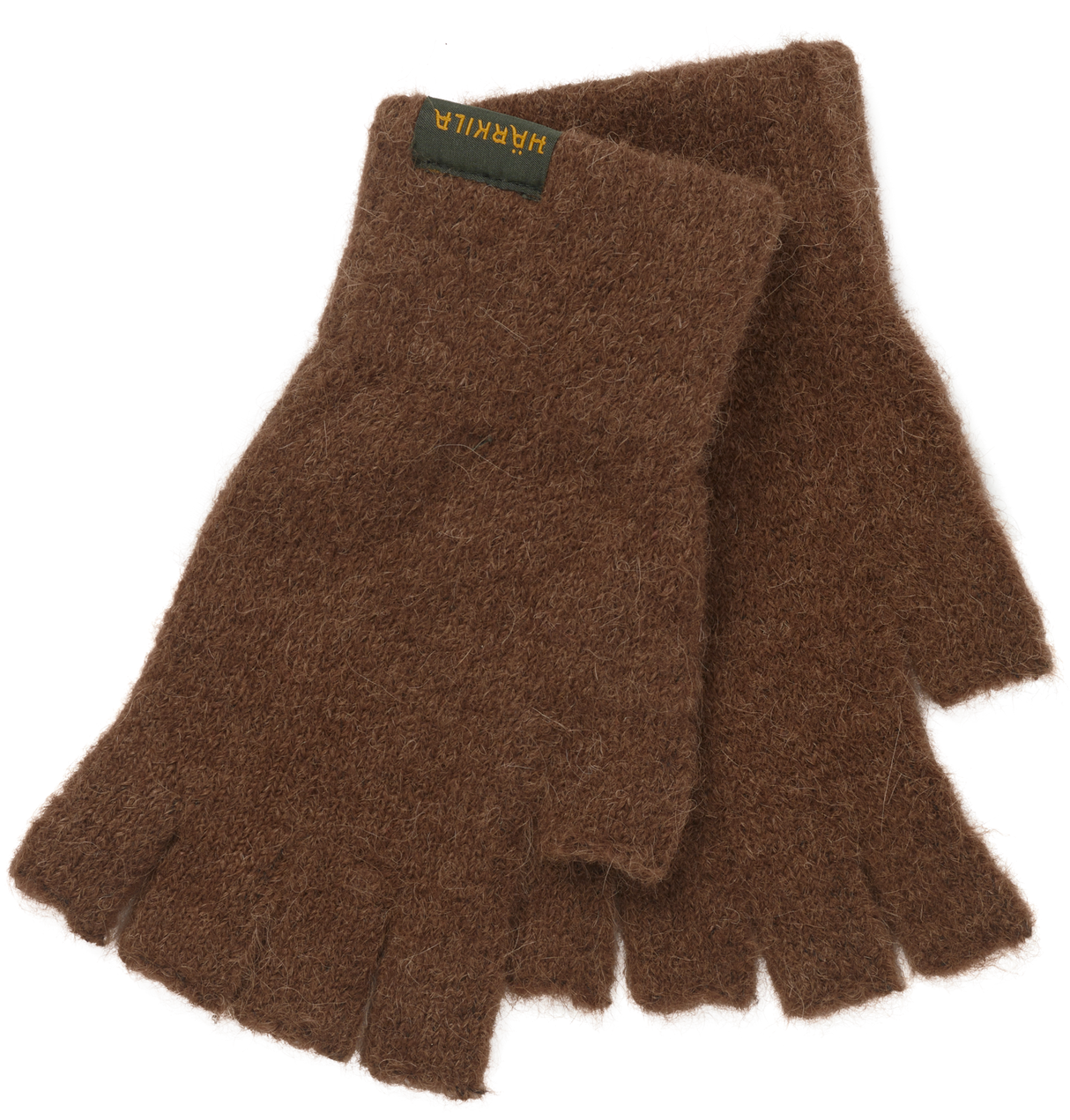 Alpacka Halvfingerhandskar - Pinecone Brown – Härkila
