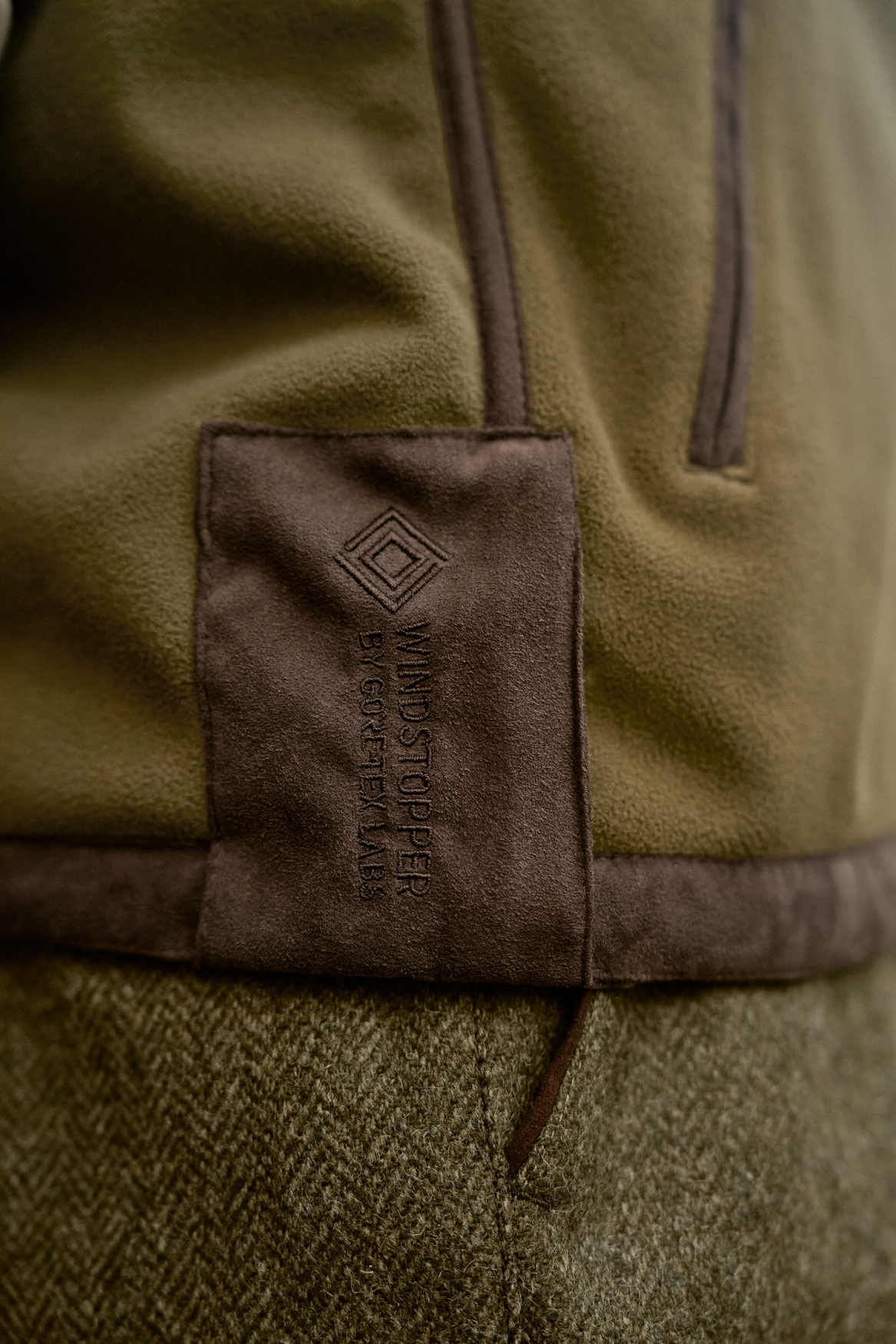 Estate WSP vändbar väst Dark olive/Sea blue – Härkila