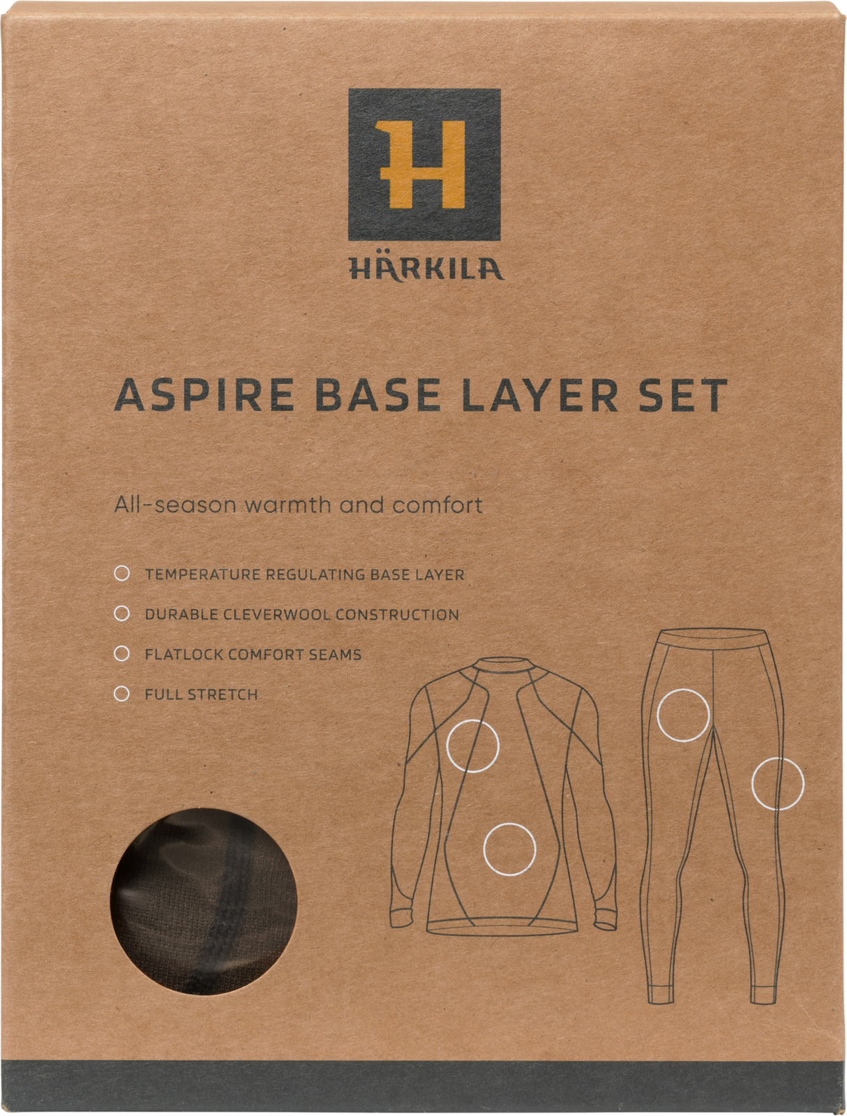 Aspire underställsset Shadow brown