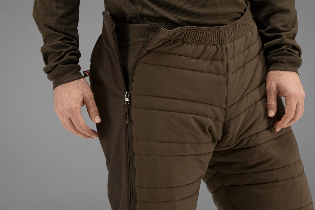 Mountain Hunter Isolerade byxor Hunting green/Shadow brown - Härkila