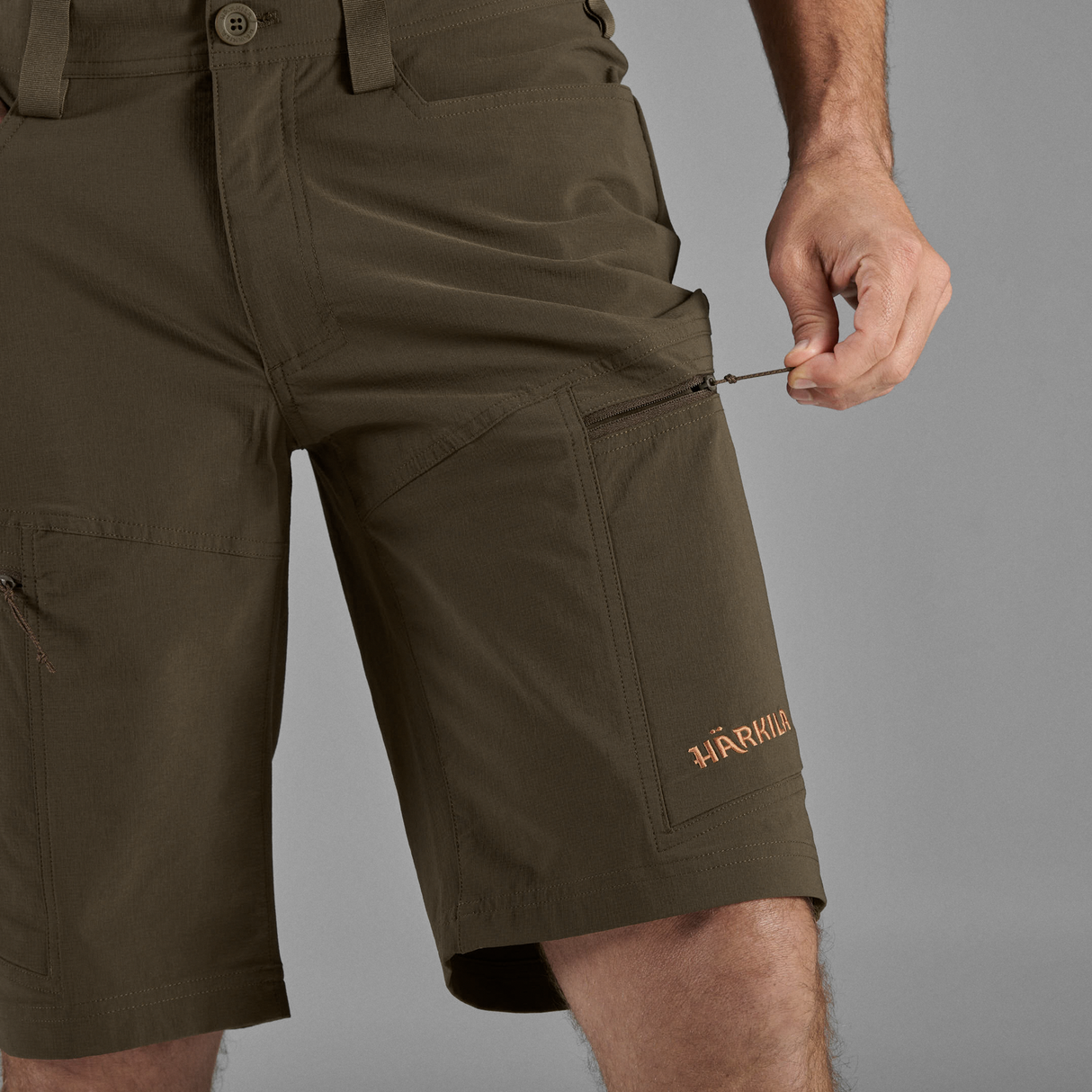 Trailshorts Willow green - Härkila
