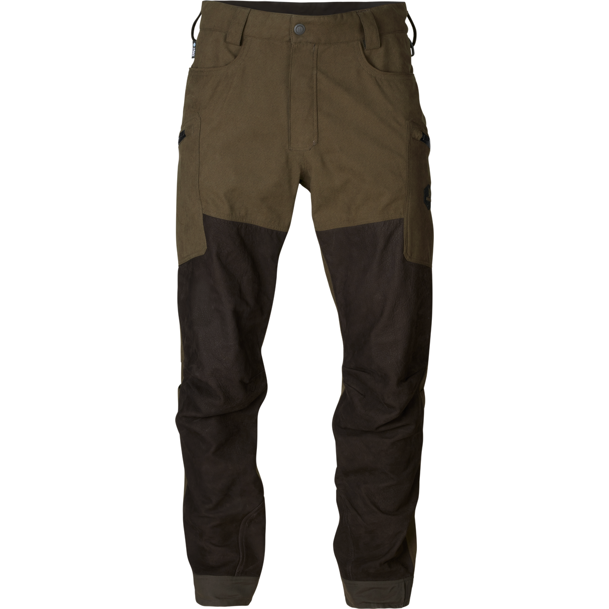 Driven Hunt HWS läder byxor Willow green/Shadow brown - Härkila