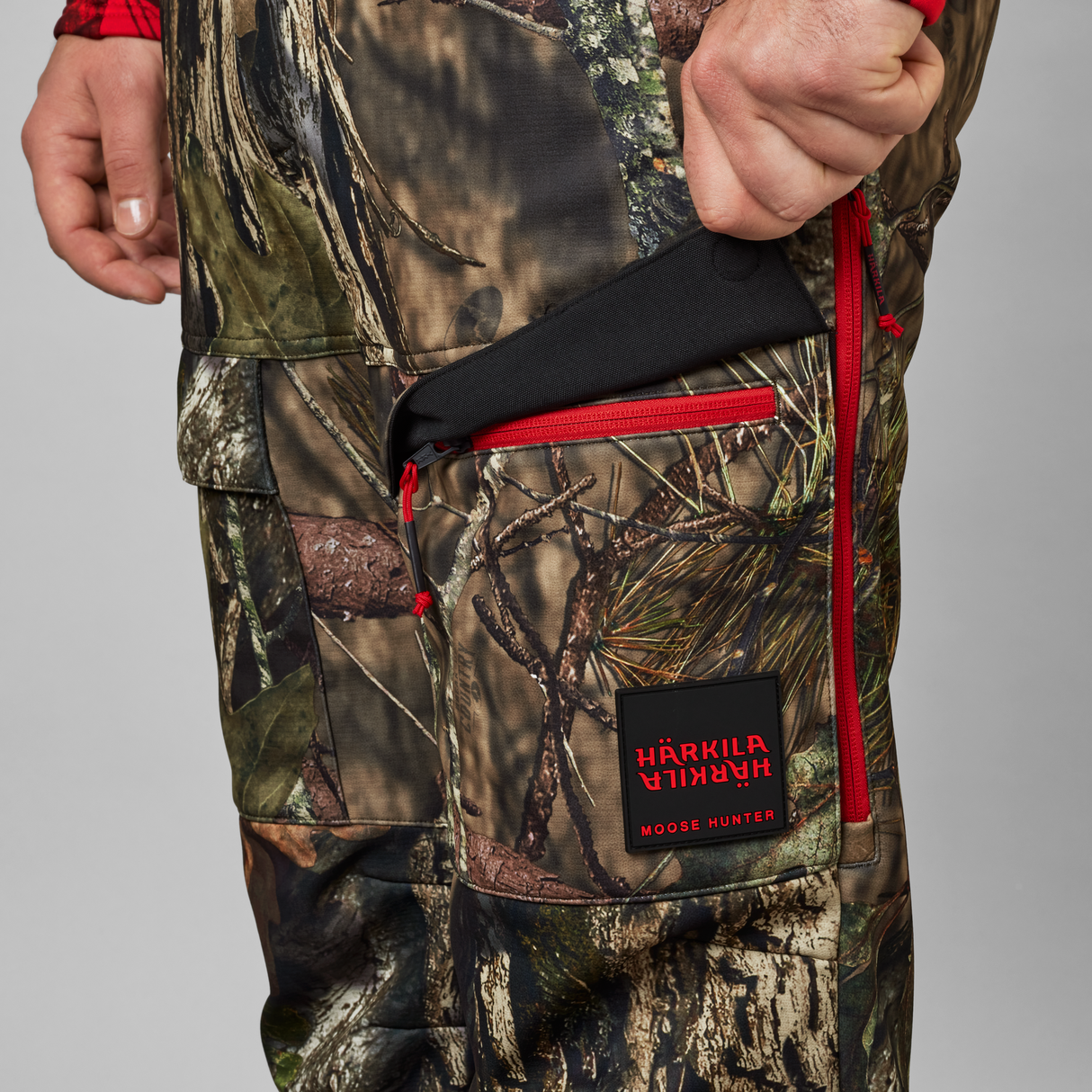 Moose Hunter 2.0 lätta byxor MossyOak®Break-Up Country®/MossyOak®Red - Härkila
