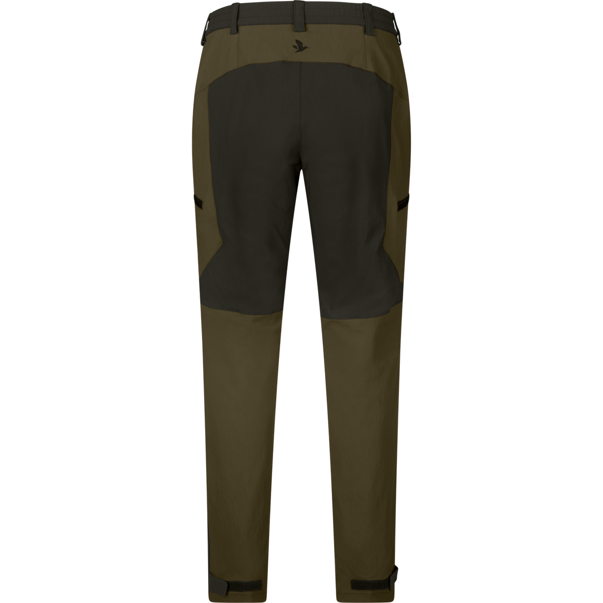 Larch stretch byxor för kvinnor Grizzly brown/Duffel green - Seeland
