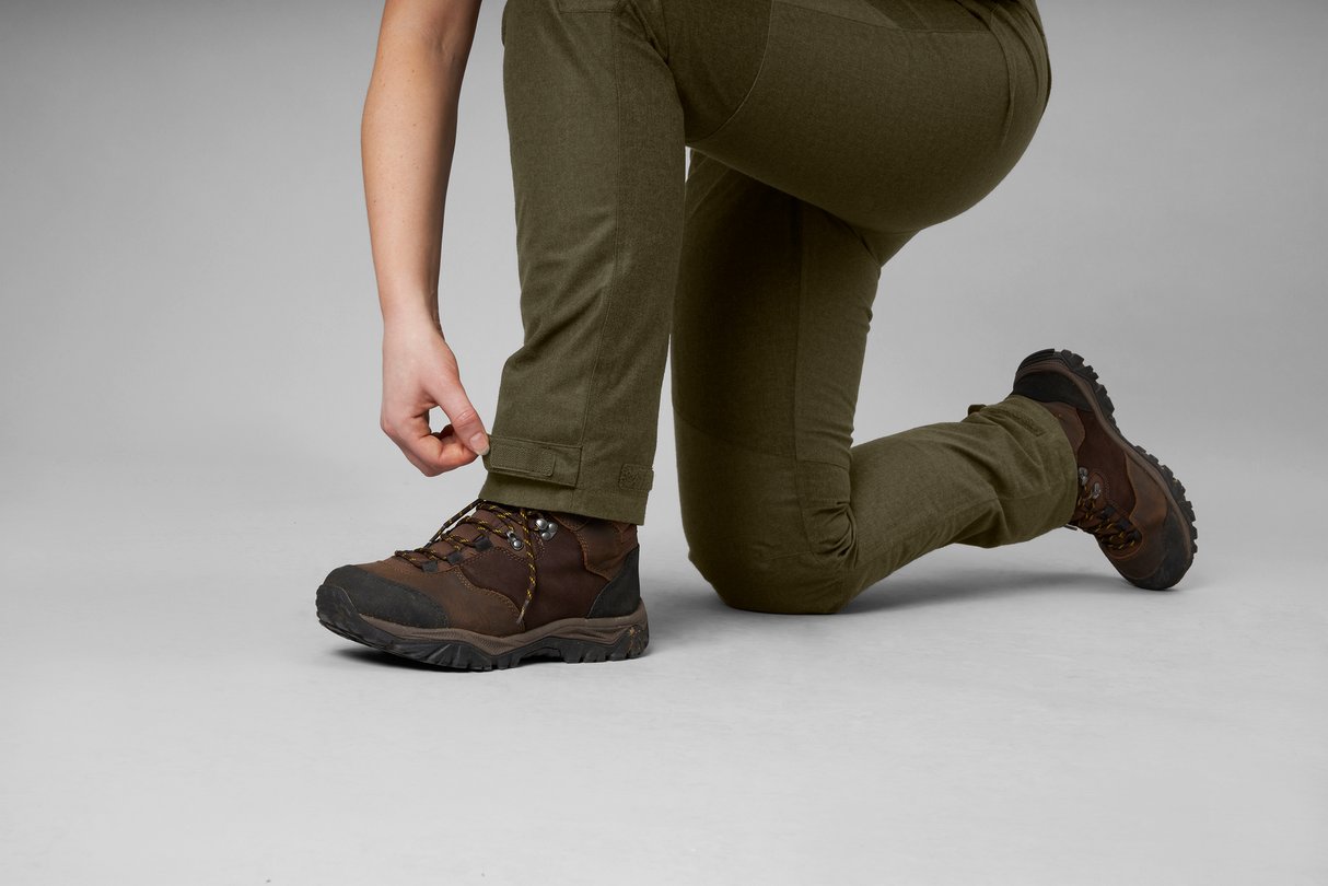 Avail Kvinnor Byxor Pine green melange - Seeland