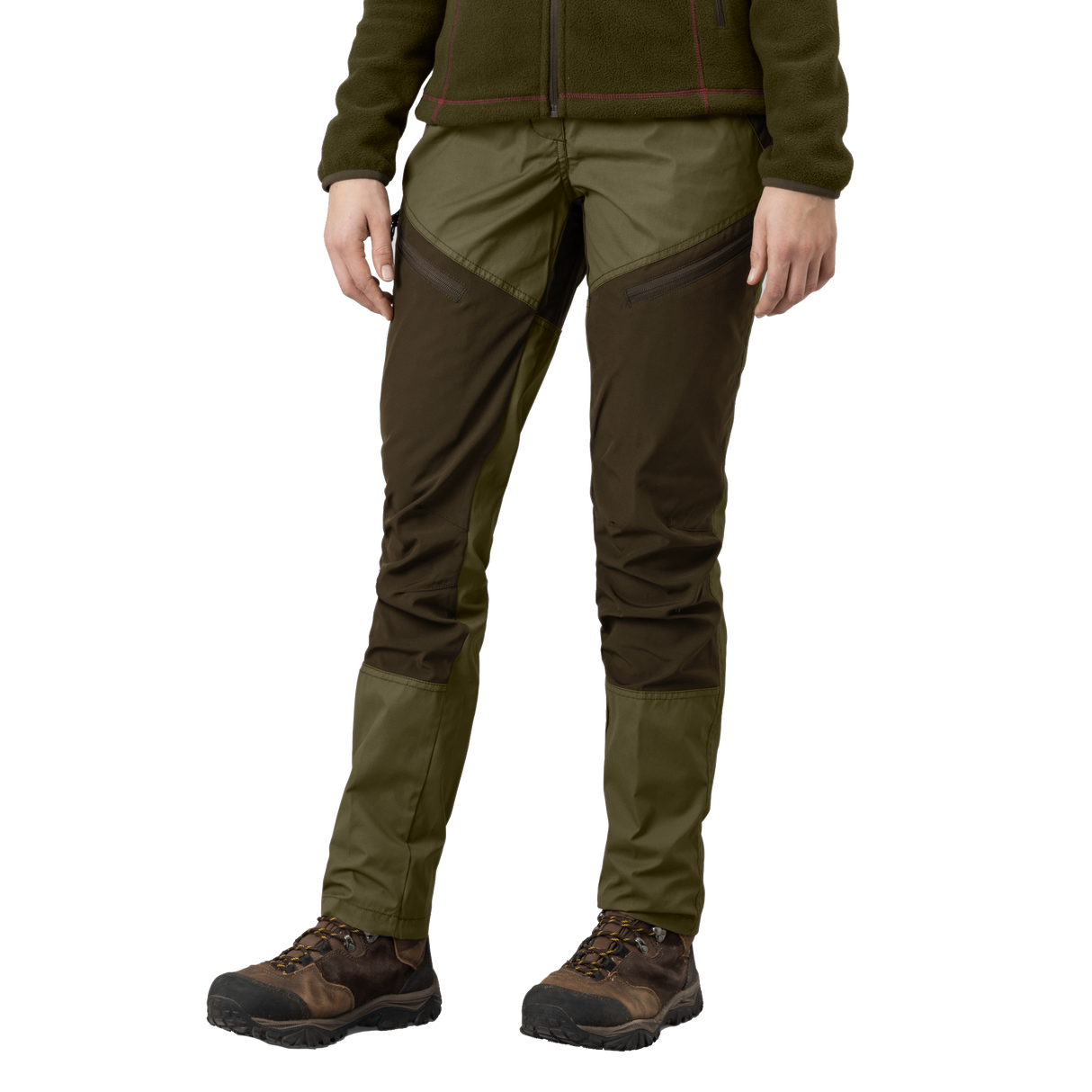 Rosalie byxor Duffel green/Pine green - Seeland